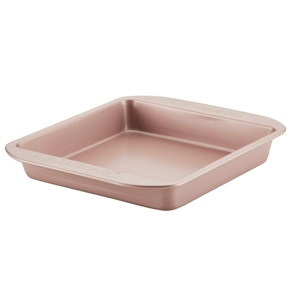 Farberware Bakeware 9 Inch Round Nonstick Cake Pan / Baking Pan, Rose Gold