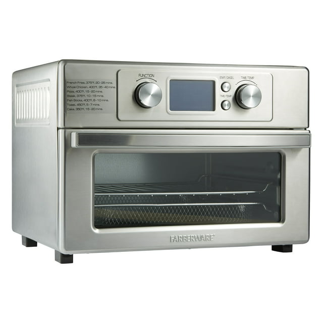 Farberware Air Fryer Toaster Oven, Stainless Steel, Countertop, New