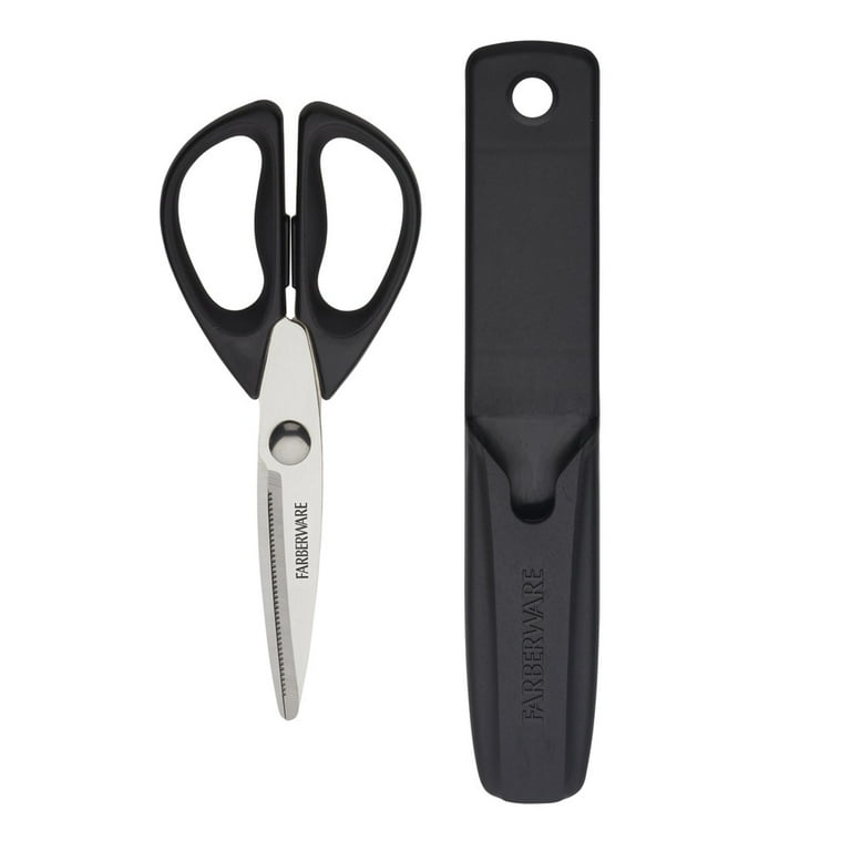 KitchenAid All-Purpose Shears Stainless Steel Scissors Black Gray