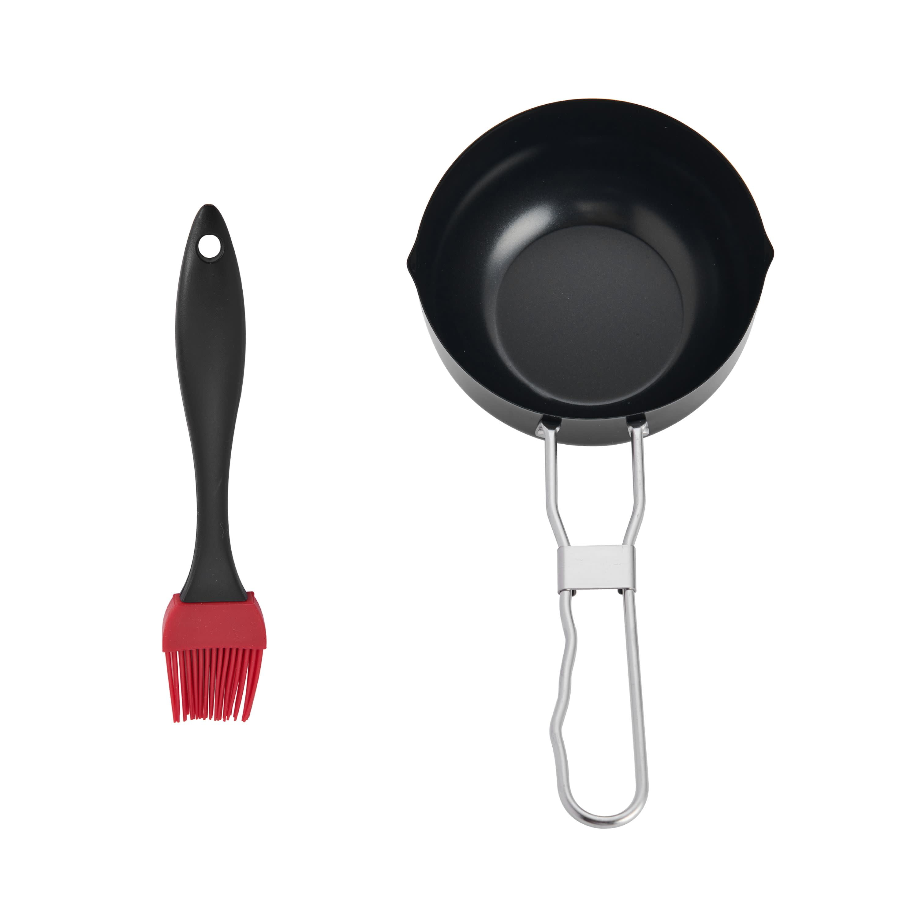 Farberware Professional Silicone Basting Brush Red with Black Handle