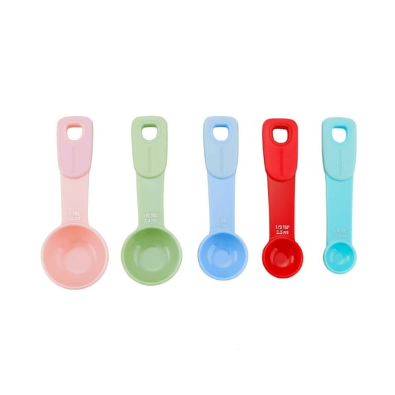 Farberware Bakers Advantage Measuring Spoons, Set of 5, Assorted