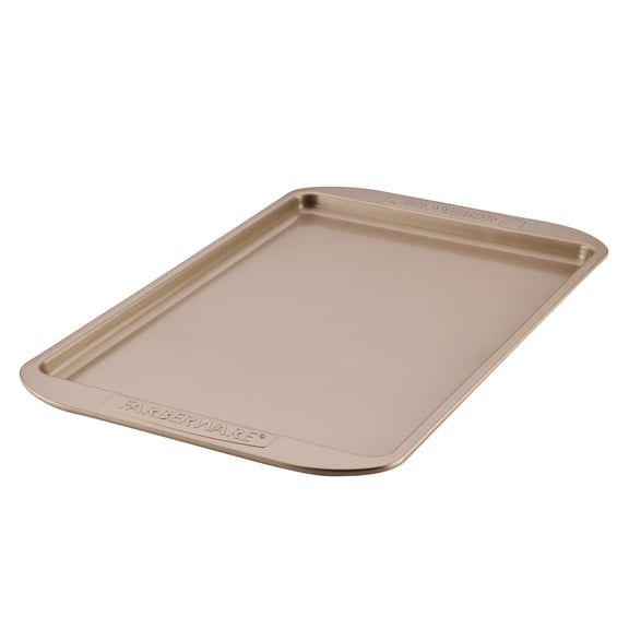 Farberware Bakeware 10x5in Nonstick Sheet Pan, Mocha