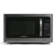 Sharp Carousel Black Stainless Steel 1.4 Cu. Ft. Countertop Microwave ...
