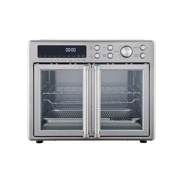 Farberware Brand 25L 6-Slice Toaster Oven with Air Fry, French Door, FW12-100024316