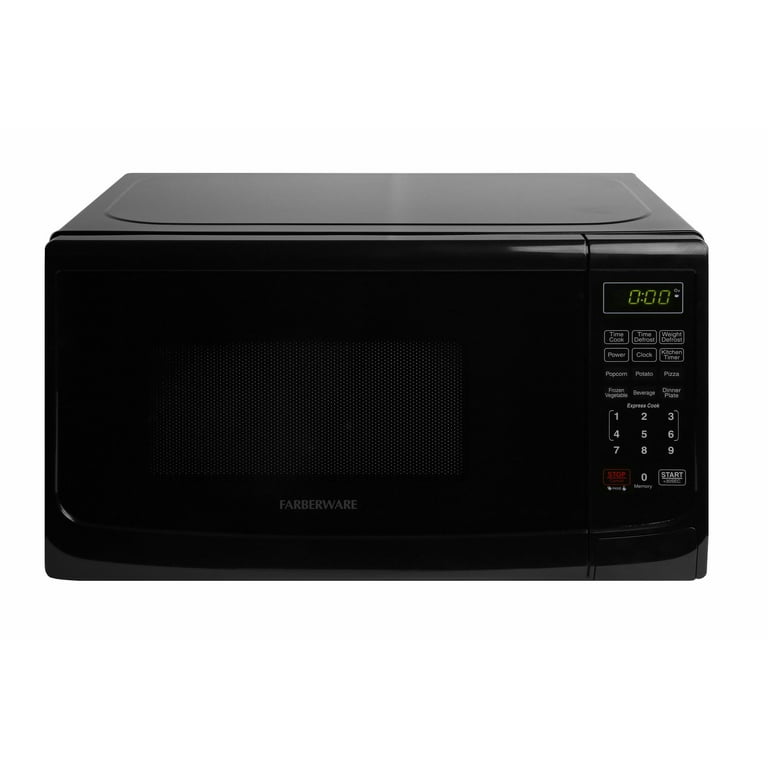 Farberware Classic 0.7 cu. ft. 700W Microwave Oven, Black 