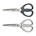 thumbnail image 1 of Farberware Classic 2-piece Kitchen Shear Set in Metallic Stainless Steel and Black, 1 of 10