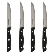 Farberware Classic 4.5-inch Full Tang Triple Riveted Steak Knife with Black Handle Set of 4