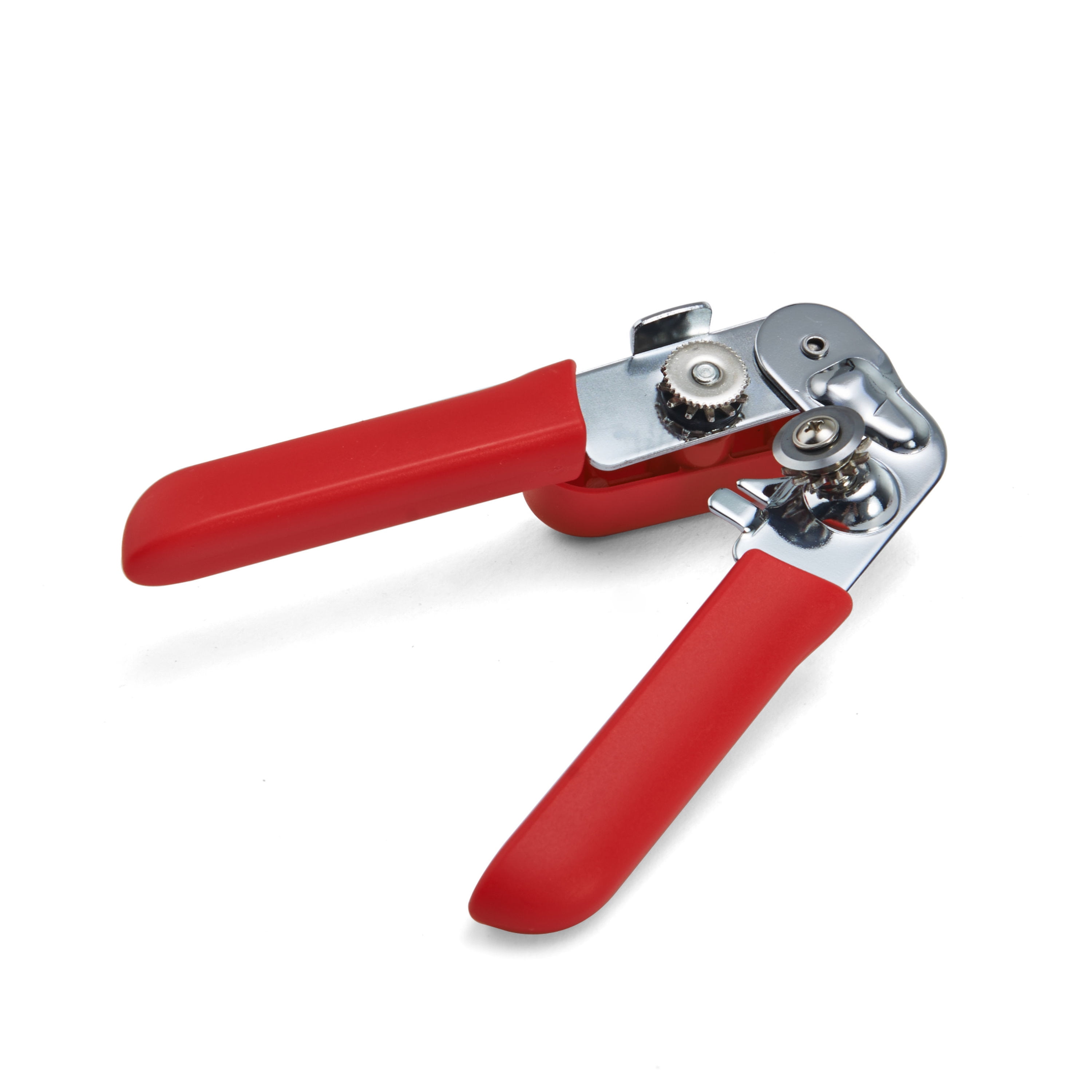 Farberware Professional Can Opener with Built-in Bottle Opener in Red 