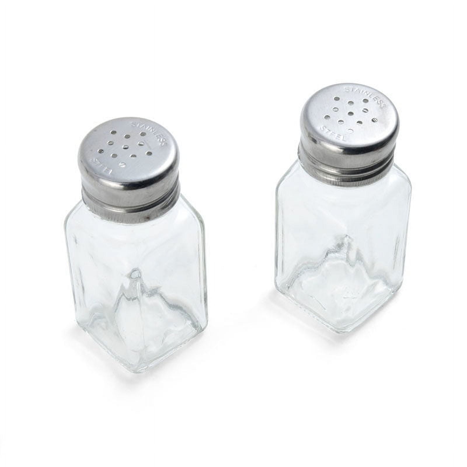 Glass Acorn Salt and Pepper Shakers, Set of 2