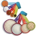 thumbnail interactive-video image 1 of Farberware Color 9-Piece Plastic Measuring Cups and Spoons Set, 1 of 8