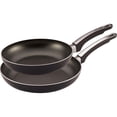 thumbnail image 1 of Farberware Commercial Cookware Twin Pack: 8.25-Inch & 10-Inch Open Skillets, 1 of 2