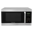 thumbnail image 1 of Farberware Countertop Microwave 1100 Watts, 1.6 cu ft - Smart Sensor Microwave Oven With LED Lighting and Child Lock - Perfect for Apartments and Dorms - Easy Clean Stainless Steel with Platinum, 1 of 9