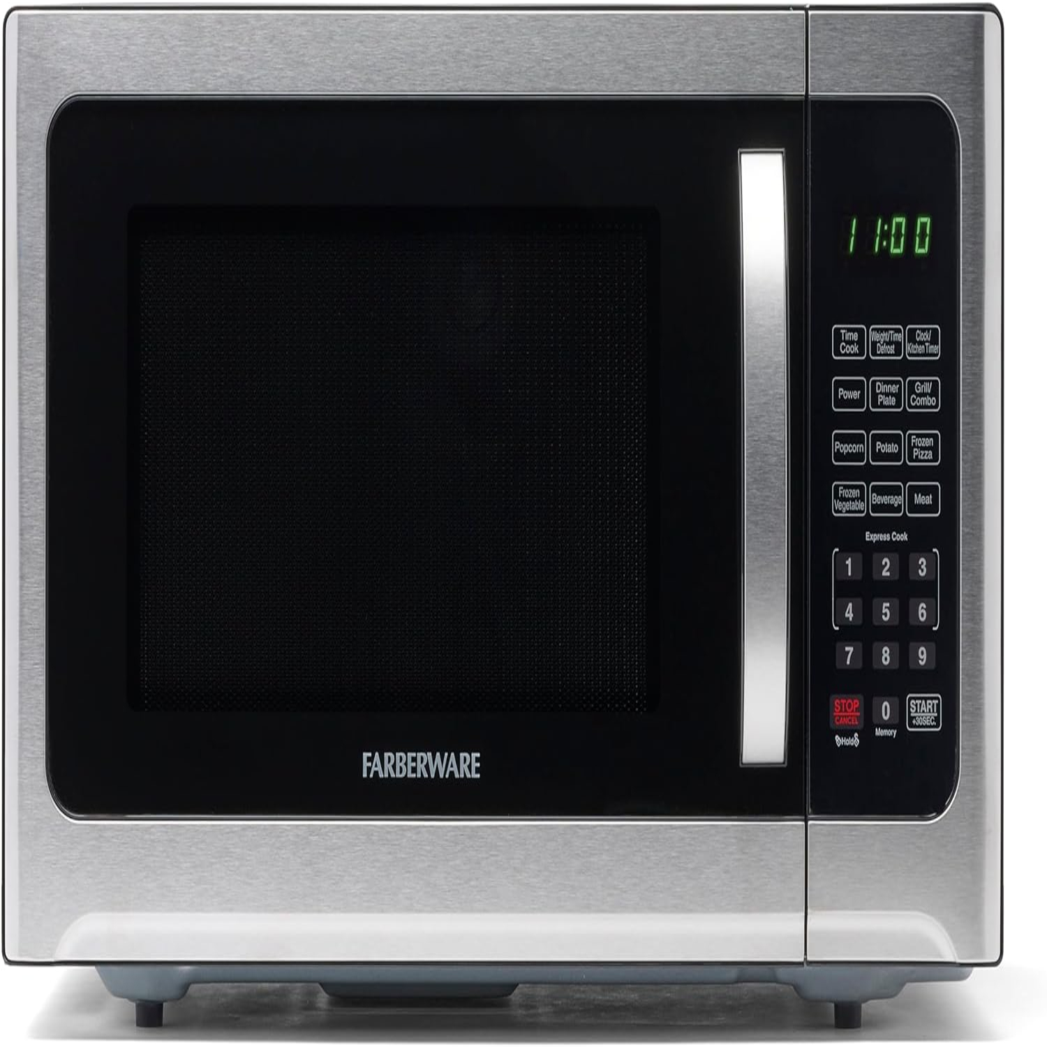 Farberware Countertop Microwave 1100 Watts 1.6 cu ft Smart Sensor