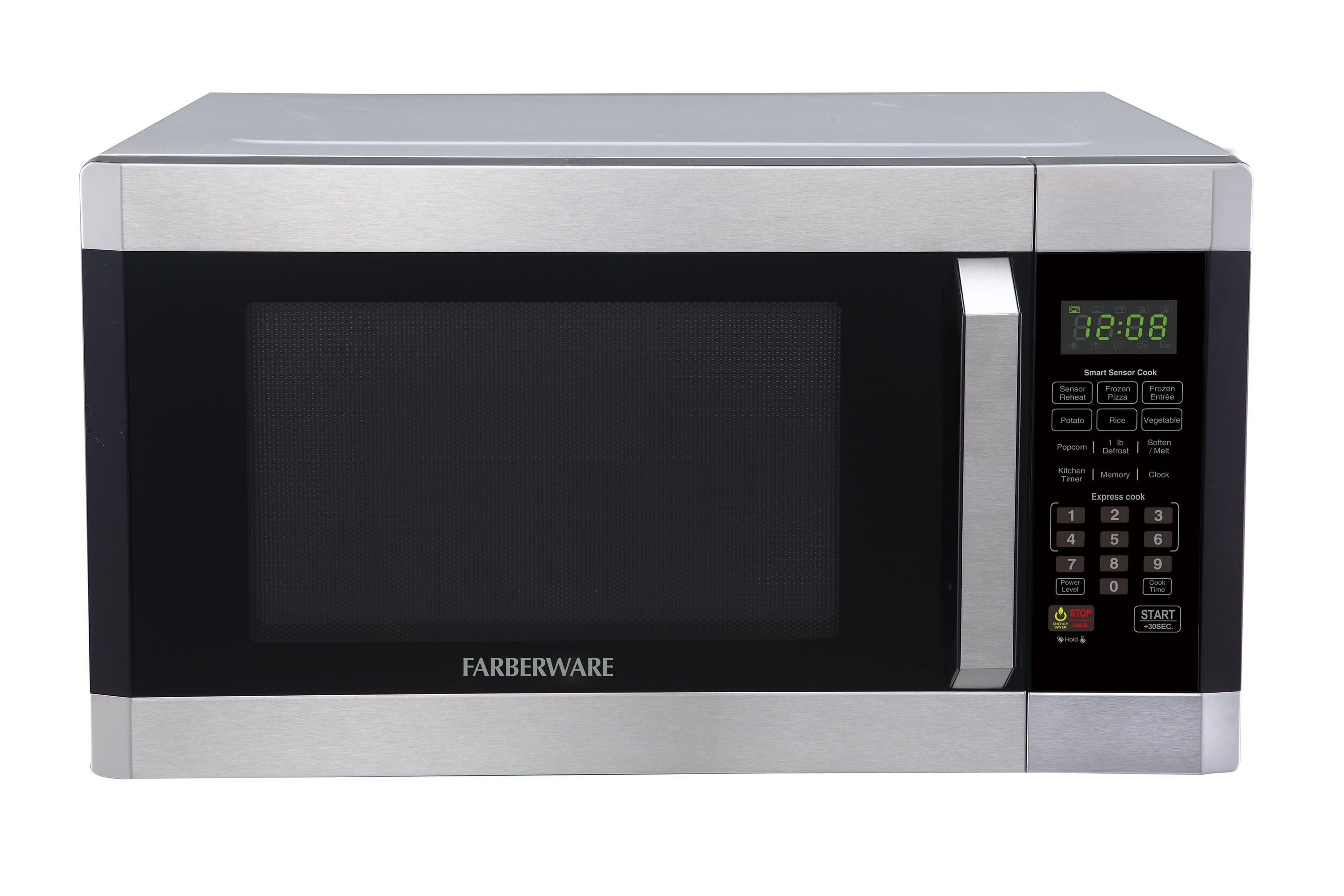Farberware FMG16SS 1.6 Microwave Oven, Brushed Stainless Steel