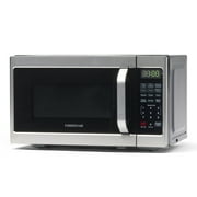Farberware 0.7 cu ft Microwave Oven, 700W Countertop Microwave Oven with Digital Display, Brushed Stainless