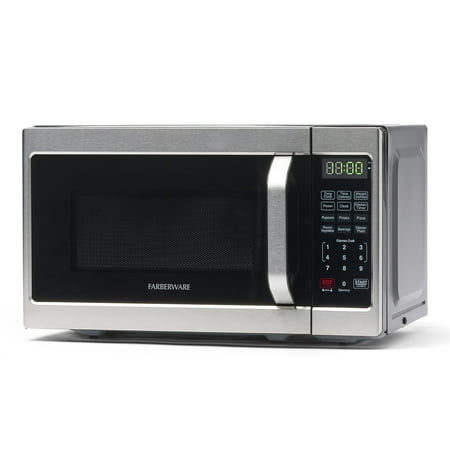 Farberware - Classic 0.7 Cu. Ft. Countertop Microwave with Speed Cooking - Silver