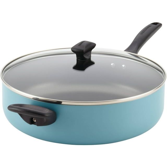Farberware Dishwasher Safe Nonstick Jumbo Cooker with Helper Handle and