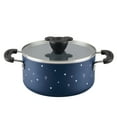 thumbnail image 1 of Farberware Disney Bon Voyage 3 Quart Ceramic Nonstick Saucepot with Lid, Dishwasher Safe, Blue, 1 of 15