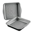 thumbnail image 1 of Farberware Disney Bake with Mickey Mouse 2-Piece Cake Pan Set, Black, 1 of 12