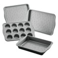 thumbnail image 1 of Farberware Disney Bake with Mickey Mouse 4-Piece Bakeware Set, 1 of 9