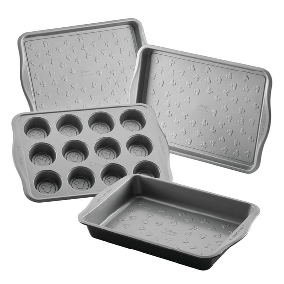 Farberware Disney Bake with Mickey Mouse 4-Piece Bakeware Set