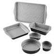thumbnail image 1 of Farberware Disney Bake with Mickey Mouse Nonstick Bakeware Set/Baking Pans, 6 Piece - Black, 1 of 12
