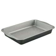 Farberware Disney Bake with Mickey Mouse 9x13 Inch Nonstick Cake Pan, Dishwasher Safe and Oven Safe to 450°F, Black