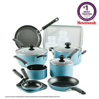 Deals on Farberware Easy Clean 20 Piece Aluminum Nonstick Pots and Pans Set
