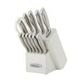thumbnail image 1 of Farberware Edgekeeper 13-Piece Stainless Steel Knife Block Set with Built-In Knife Sharpener, 1 of 10