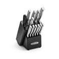 thumbnail interactive-video image 1 of Farberware Edgekeeper 13-piece Pro Self-Sharpening Knife Block Set in Black, 1 of 25