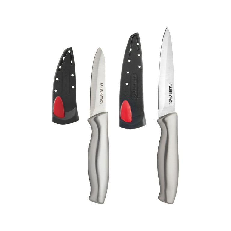 Farberware 4-Piece Utility Knife Set - Stainless Steel, 4 pc - Baker's