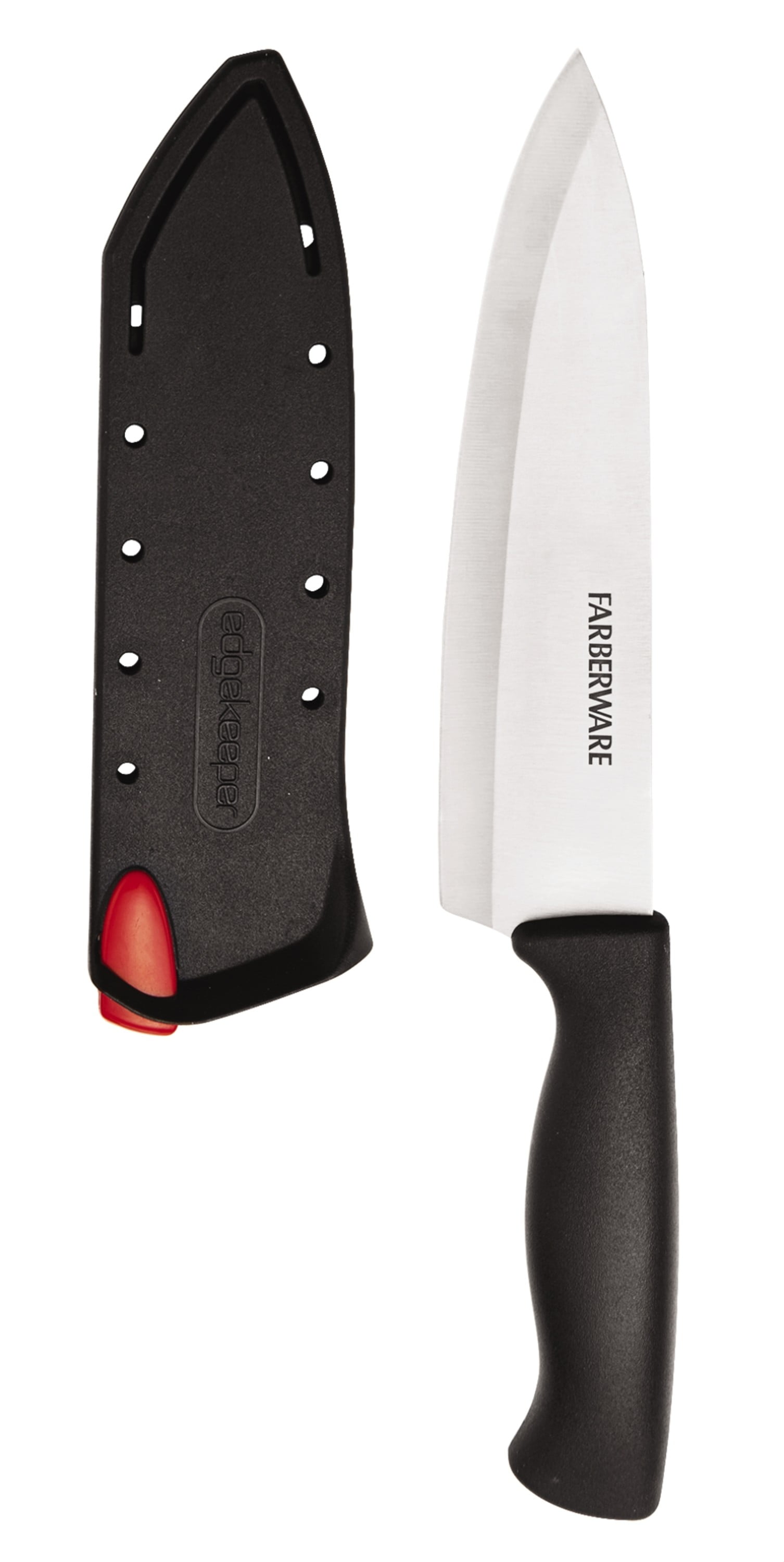  Good Cook 6-Inch Fine Edge Cook's Knife,Silver/Black