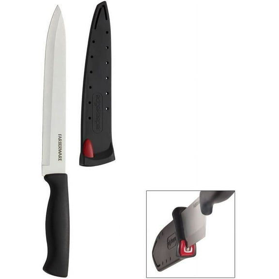 Farberware Edgekeeper 8 Inch Slicer Knife with She