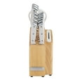 thumbnail image 1 of Farberware Edgekeeper Triple Riveted Slim Knife Block Set with Built in Sharpener 14-piece in White, 1 of 13
