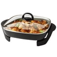 thumbnail image 1 of Farberware Electric 12X12 inch Ceramic Non-Stick Coating Skillet,Black Color, 1 of 5