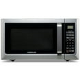 thumbnail image 1 of Farberware 1.3 cu ft Microwave Oven, 1100W Countertop Microwave Oven with Smart Sensor, Stainless Steel, 1 of 6