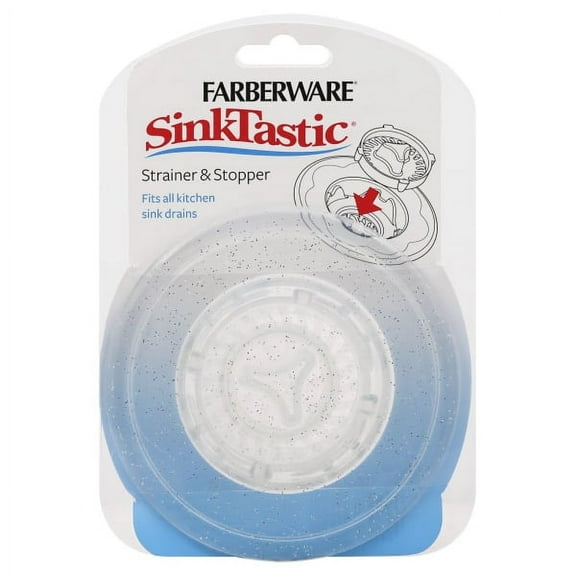 Farberware 5161048 Silver Gloss Plastic Professional Kitchen Sink Strainer