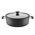 thumbnail image 1 of Farberware TrueCook 8qt Nonstick Family Pan with Lid, Black, 1 of 16