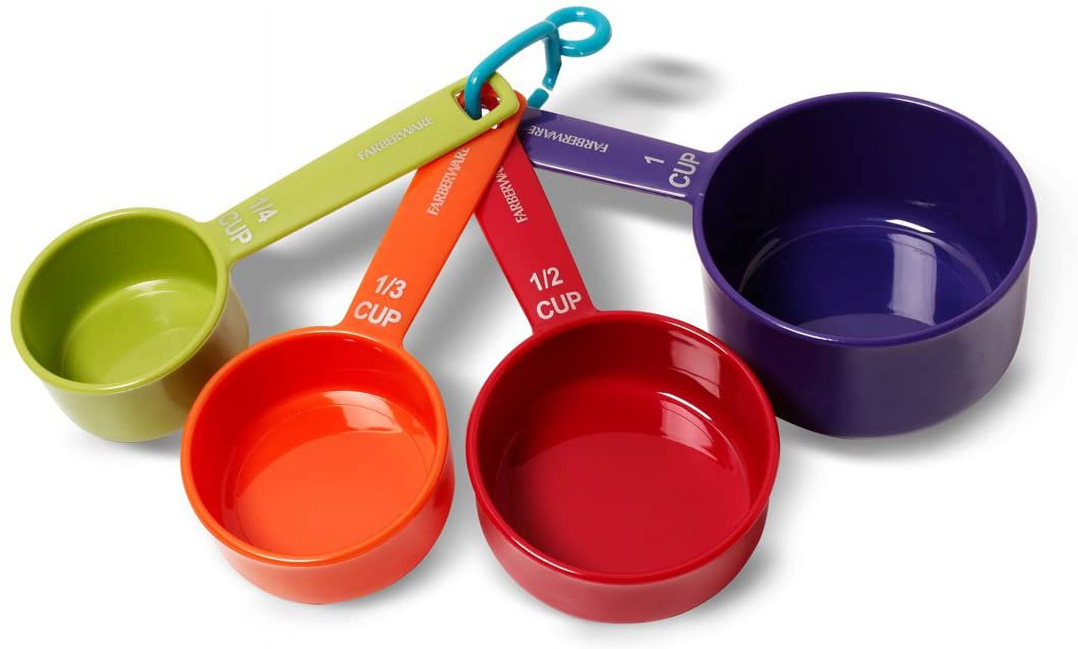 Farberware Measuring Cups, Set of 4 Assorted Colors