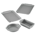 thumbnail image 1 of Farberware 4 Pcs Nonstick Bakeware Set, Dishwasher Safe and Oven Safe to 450°F, Gray, 1 of 5