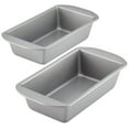 thumbnail image 1 of Farberware Nonstick 2 Piece Bakeware Bread and Meat Loaf Pan Set, Gray, 1 of 7