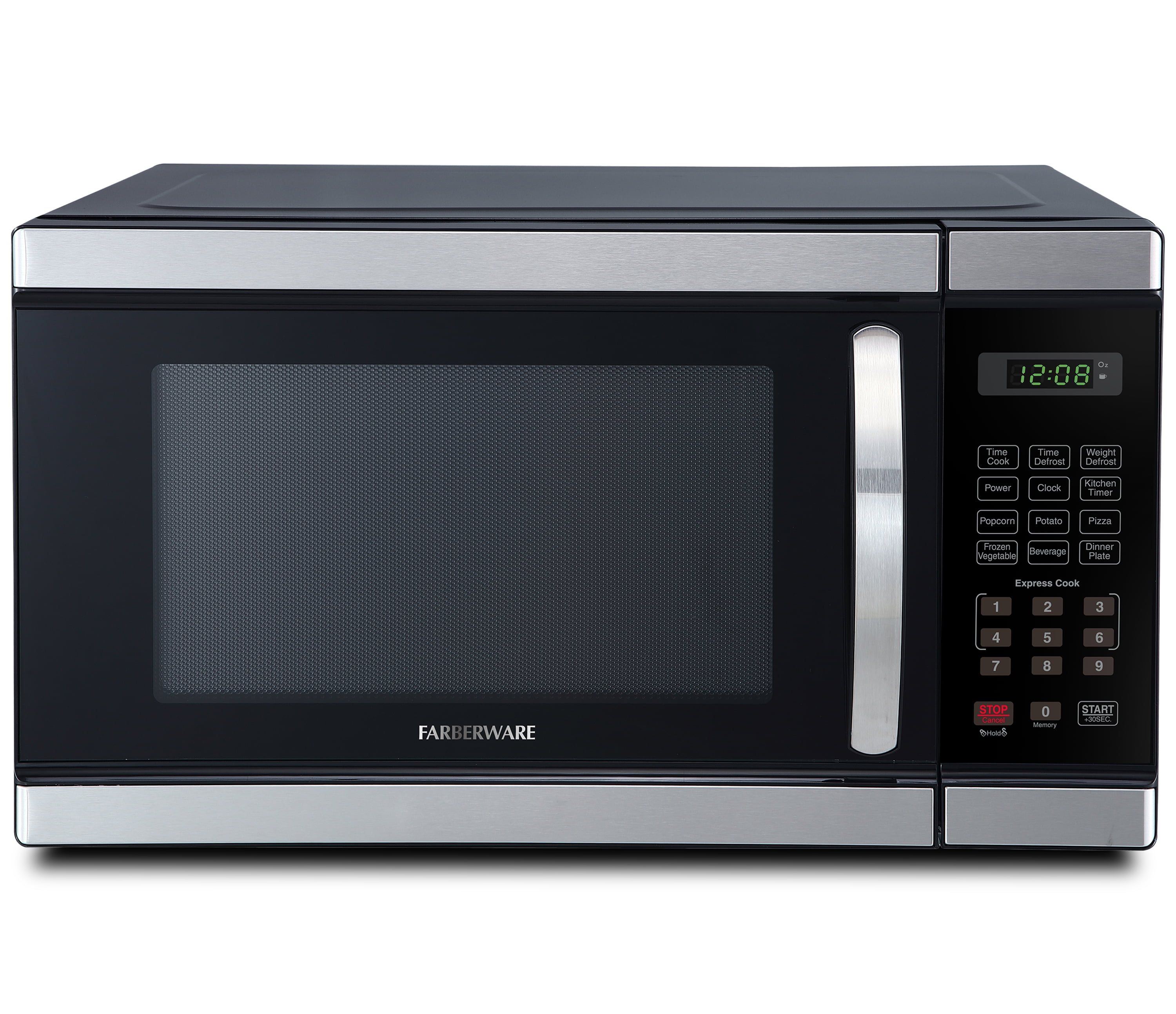 Farberware Professional 1.1 Cu. ft 1000-Watt Microwave Oven Stainless Steel Fmo11ahtbkm