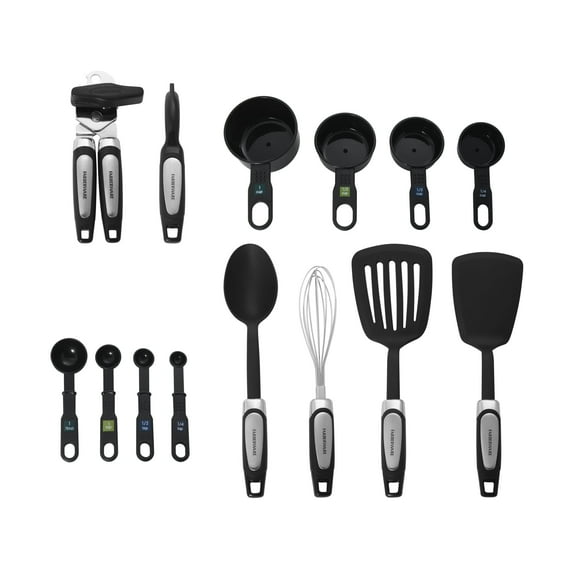 Farberware Professional 14-Piece Kitchen Tool and Gadget Kitchen Utensil Set in Black