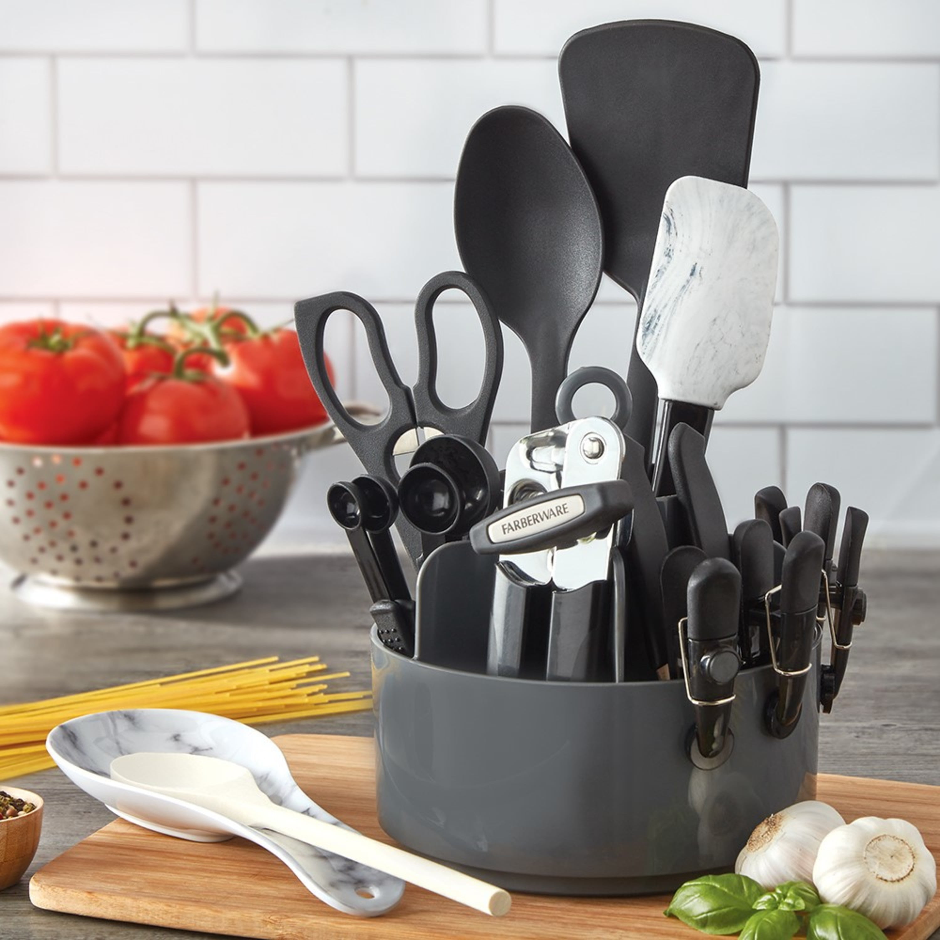KitchenAid Universal Tool and Gadget Set, 6 Piece, Black