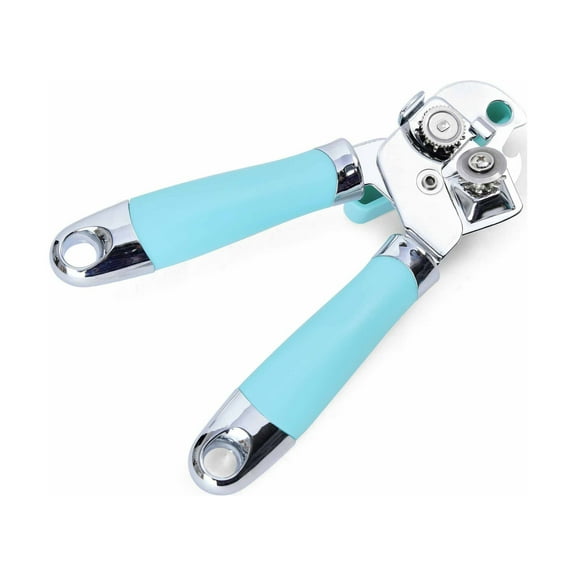Farberware Professional 2 Stainless Steel Can Opener, Aqua Sky