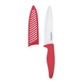 thumbnail image 1 of Farberware Professional 6-inch Ceramic Kitchen Chef Knife in Red, 1 of 14