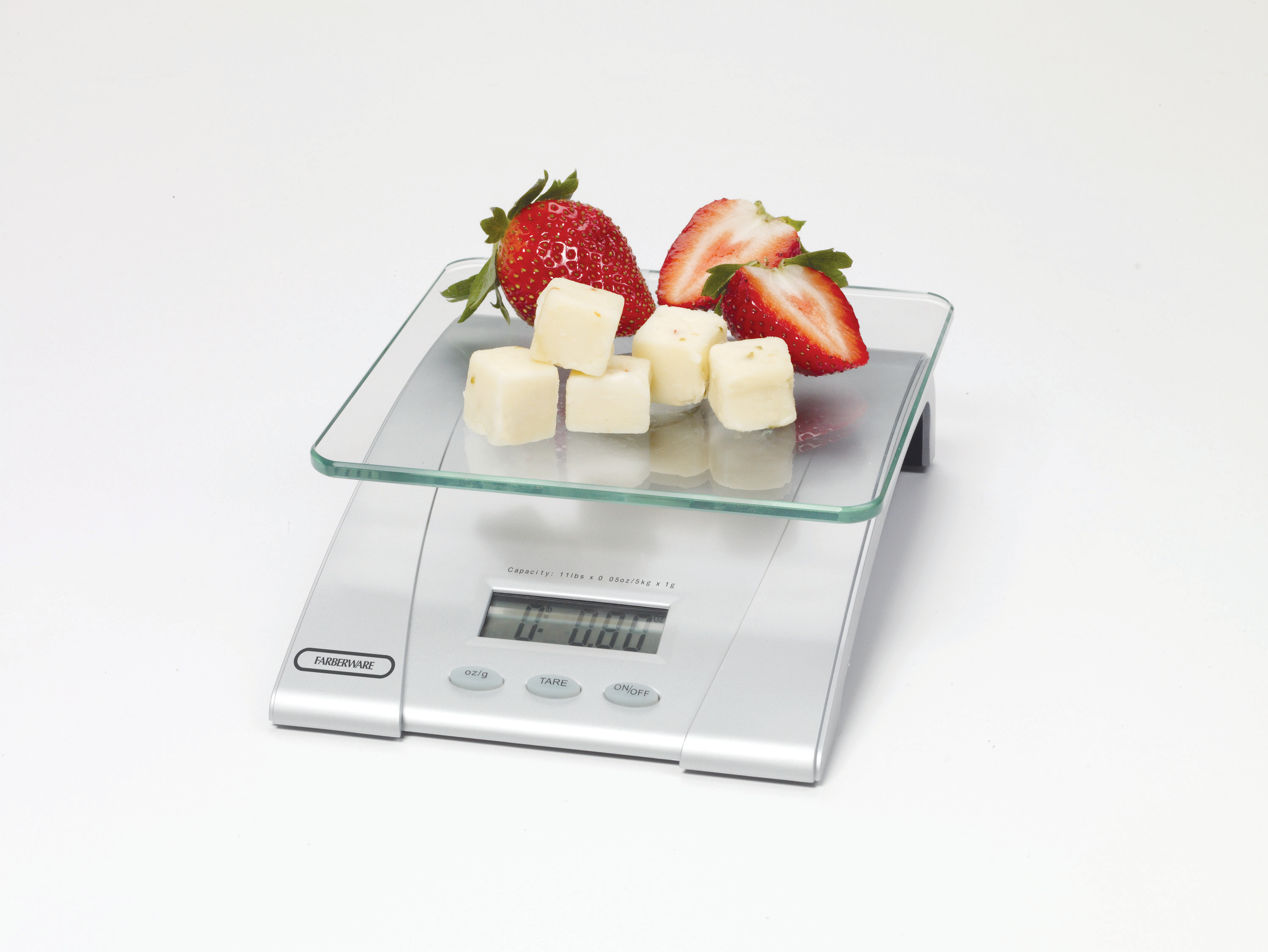 Farberware Professional Electronic Glass Top Kitchen Scale - image 1 of 9