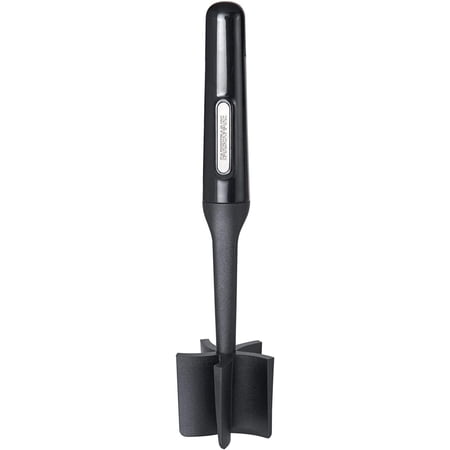 Farberware Professional Heat Resistant Nylon Meat and Potato Masher, Safe for Non-Stick Cookware, 10-Inch, Black