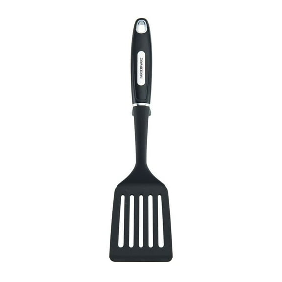 Farberware Professional Nylon Slotted Kitchen Spatula/Turner with Black Handle