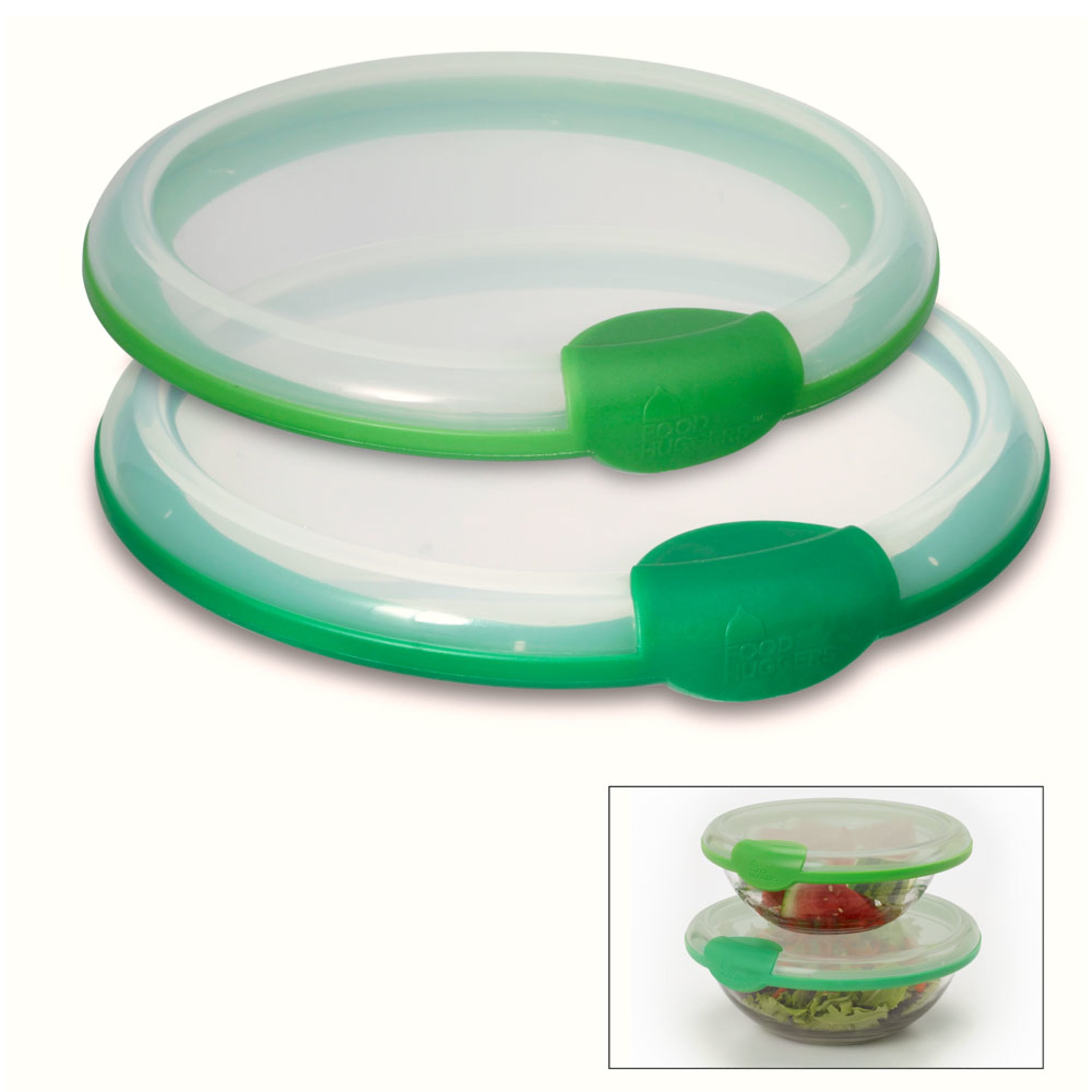 Farberware Professional Set of 2 Dark Green Bowl Huggers